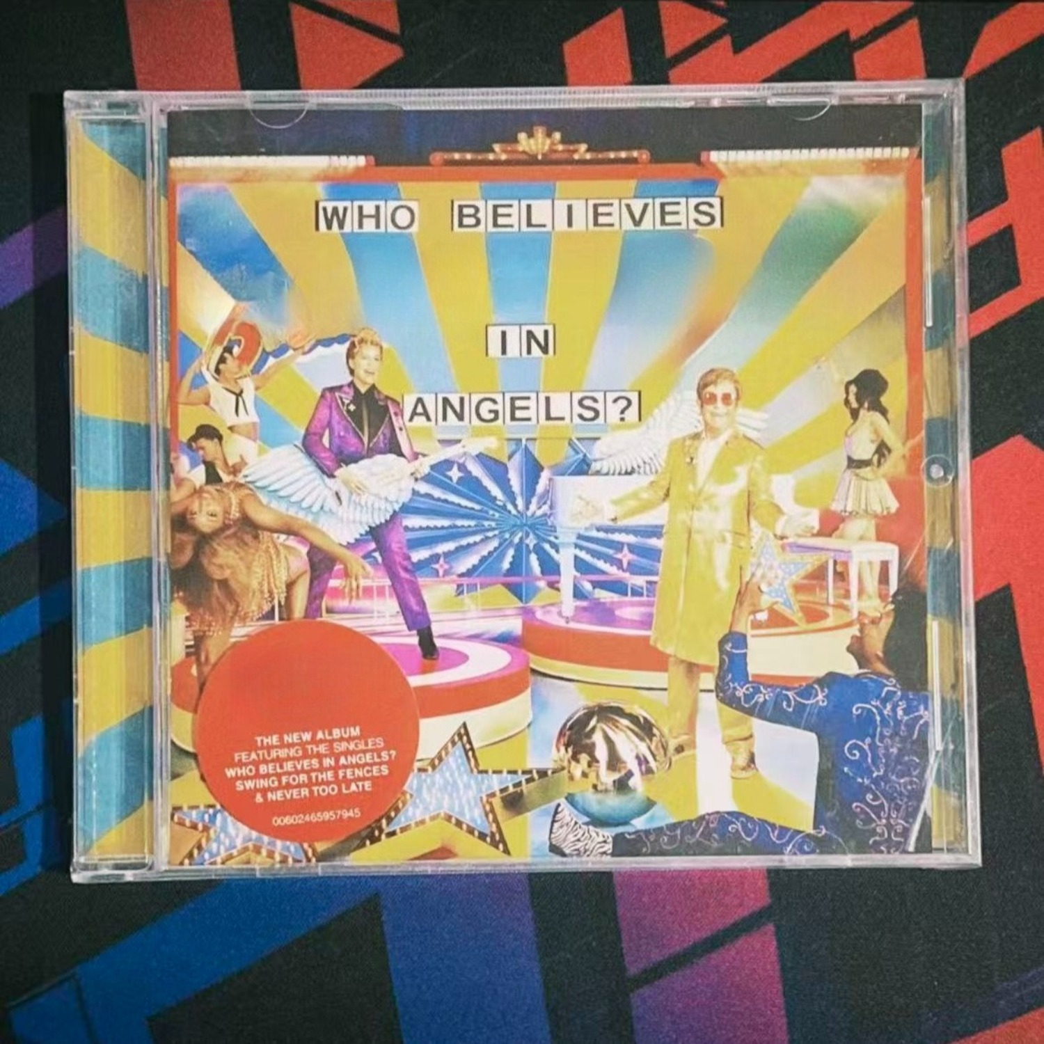 Audio Music Track - Vintage pop-rock audio-cd, collaboratief in de