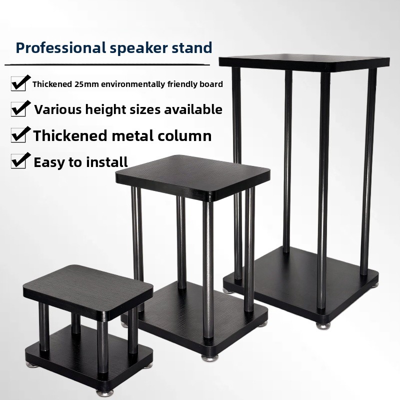 Speaker Stand Tripod - 1 stks Luidsprekerstandaard Desktop Basisbeugel Statief