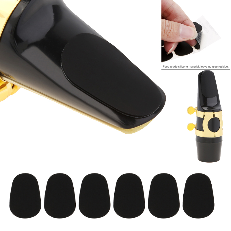 Clarinet Care Kit - Siliconen sax mondstukpatches, mondstukkussens voor alt,