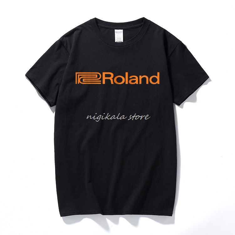 Audio Music Logo - Roland Logo T-shirt Muzieksystemen Audio Audiofiele