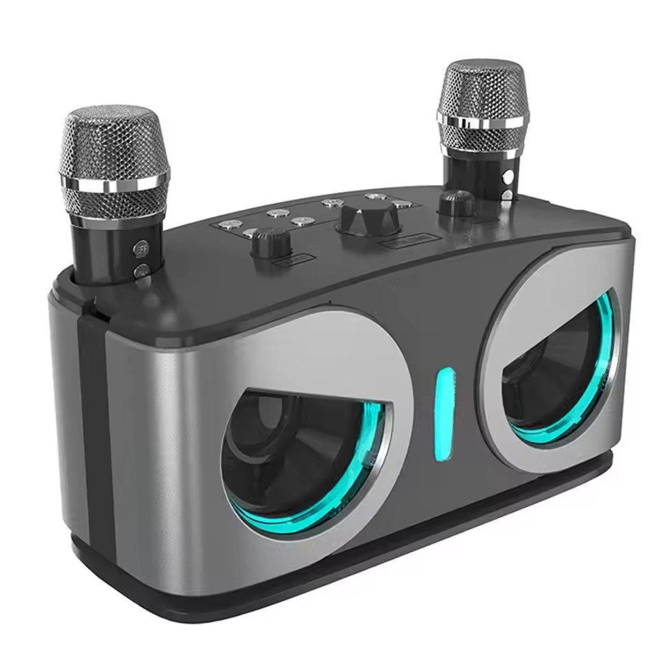 Audio Music System For Home - Karaoke draadloze draagbare Bluetooth-luidspreker met microfoon