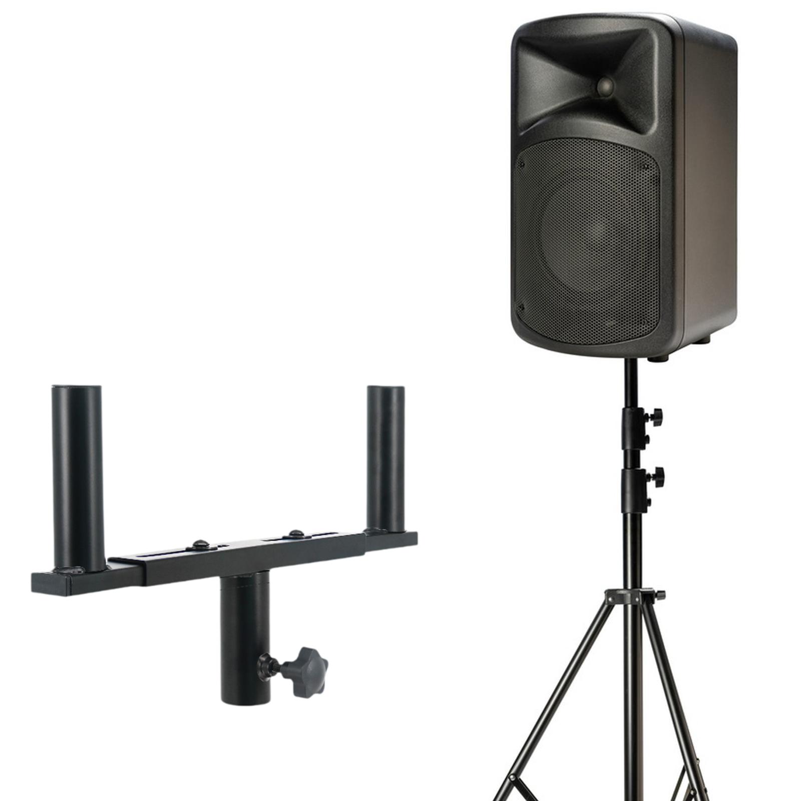 Speaker Stand Tripod - Dubbele luidsprekerstandaard, vloerstaande tripod, multifunctionele professionele
