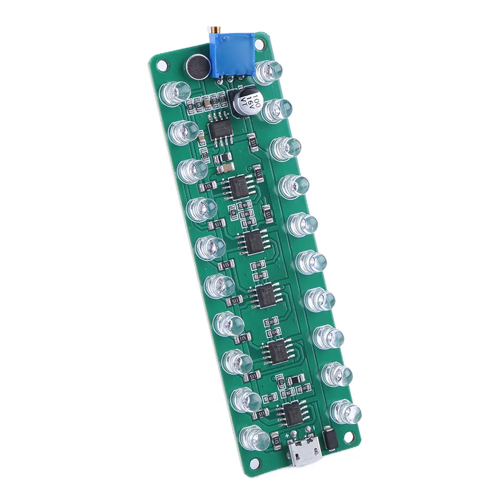 Audio Music Test - Akoestische Sensing Spectrum DC 5V-12V Audio