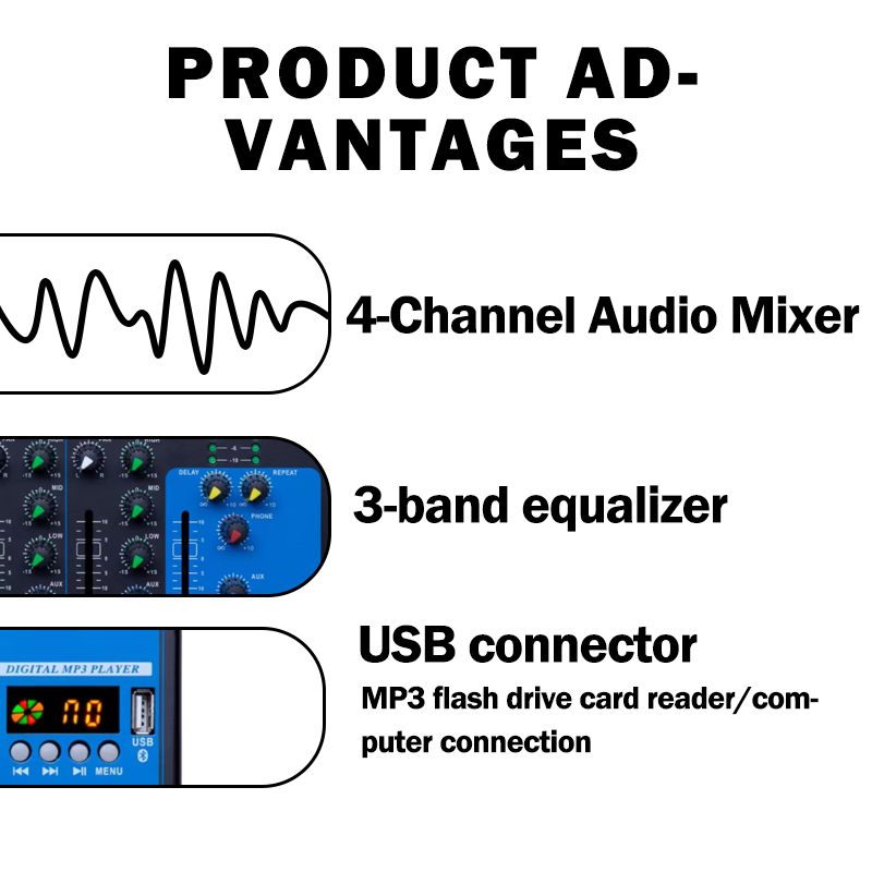 Voxfull F4: digitale audiomixe - Audio And Music Mixer recensie en prijs