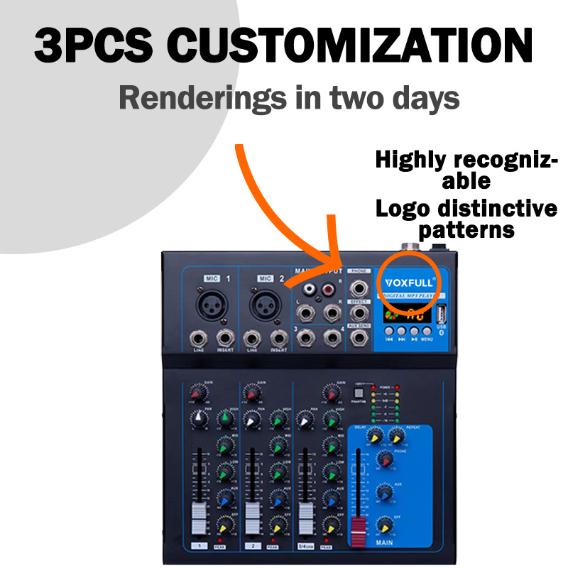 Voxfull F4: digitale audiomixe - Audio And Music Mixer recensie en prijs