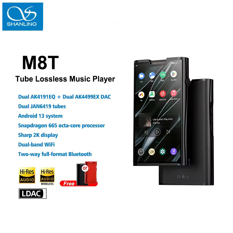 SHANLING M8T Flagship Tube And - Mp3 Audio Music Youtube recensie en prijs