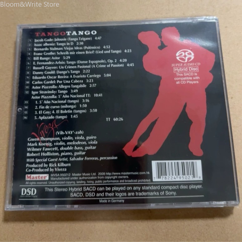 Tango Dance Music CD HIFI Audi - Audio Music Test recensie en prijs