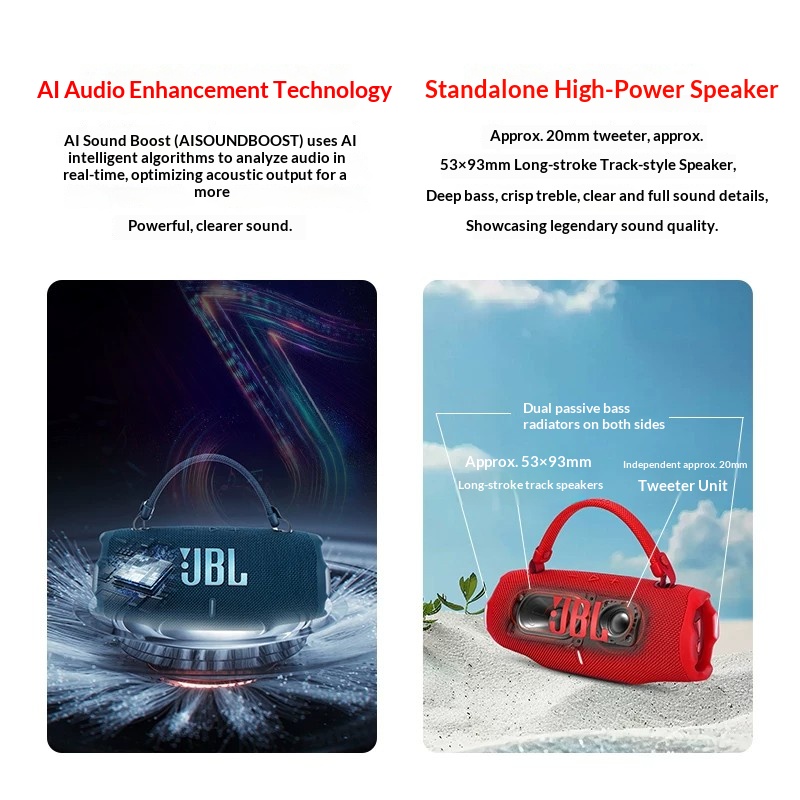 JBL CHARGE6 IP68 Stofdichte wa - Anker Speaker Soundcore Boom 2 recensie en prijs
