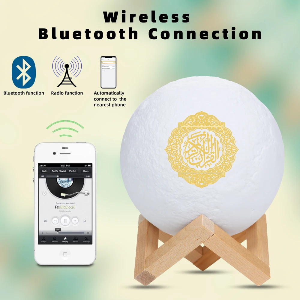 Draadloze Bluetooth-luidspreke - Audio Music Islamic recensie en prijs