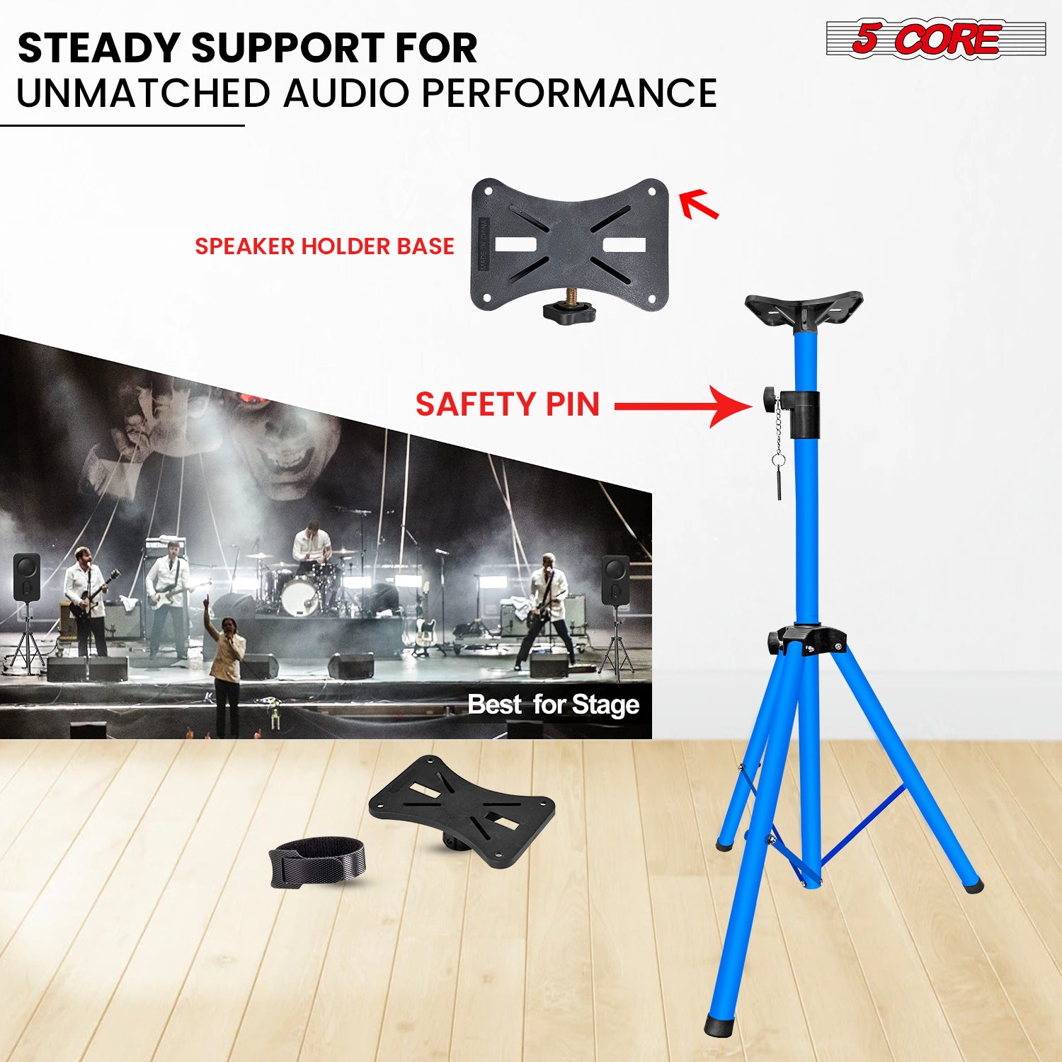 5 Core Speaker Stand Tripod Fl - Speaker Stand Tripod recensie en prijs