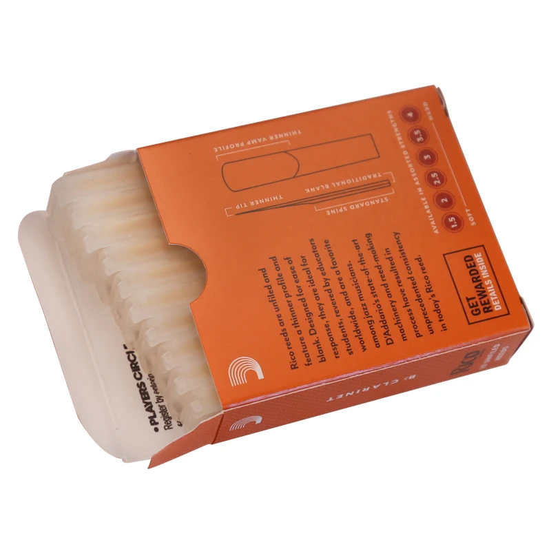 USA RICO Oranje Doos Rieten Eb - Clarinet Care Kit recensie en prijs