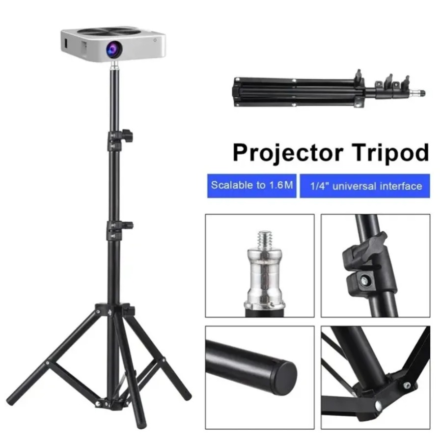 Universele metalen statiefproj - Speaker Stand Tripod recensie en prijs