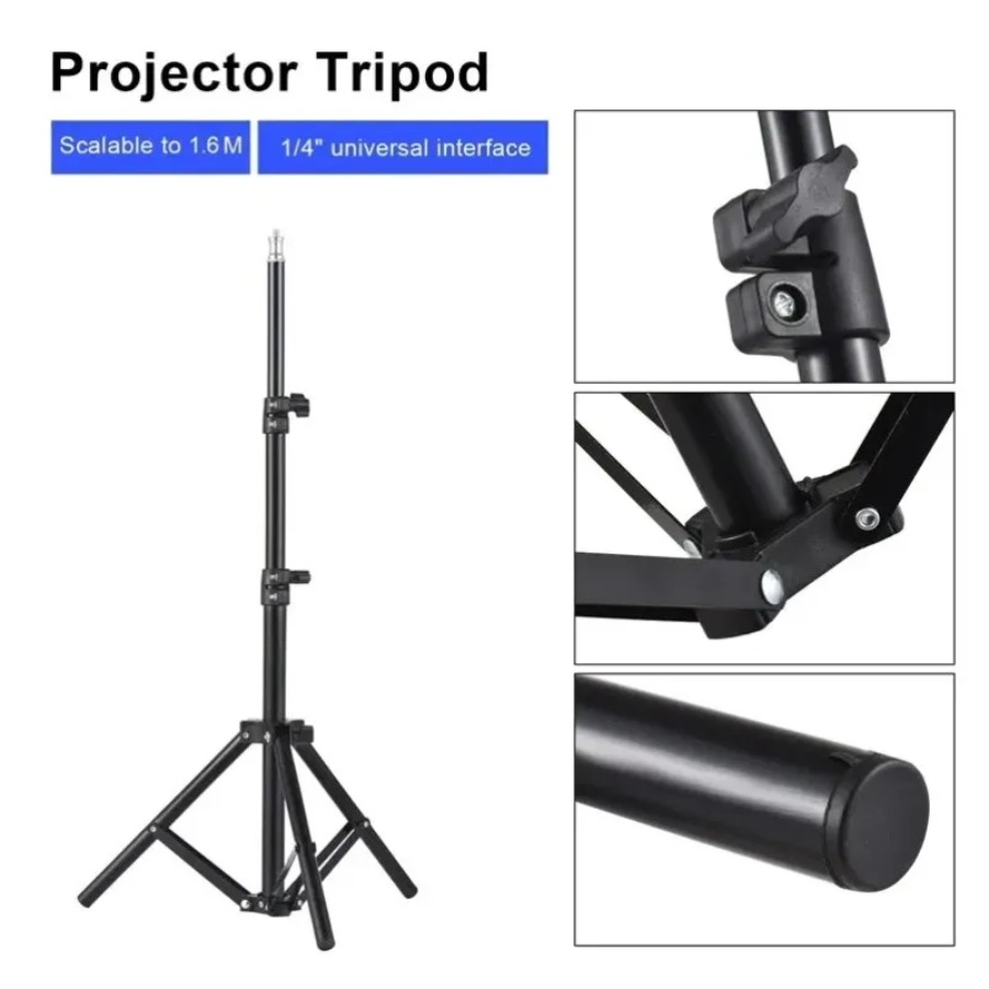 Universele metalen statiefproj - Speaker Stand Tripod recensie en prijs