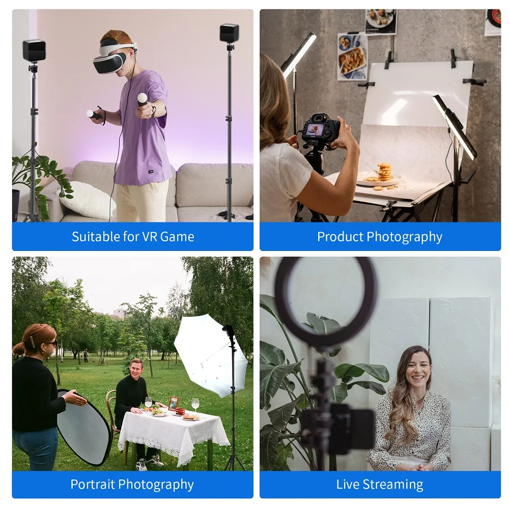 Selens 7,3m luchtkussen lichts - Speaker Stand Tripod recensie en prijs