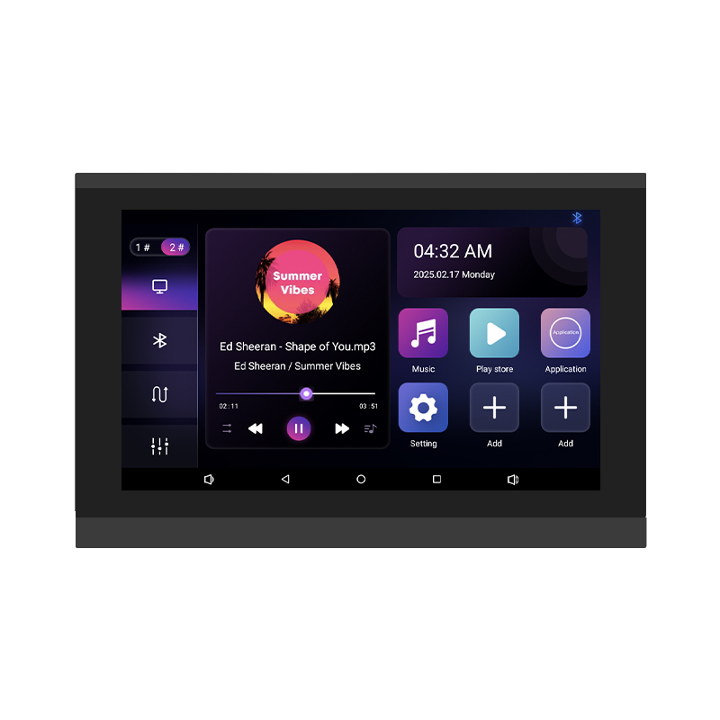 7 inch touchscreen 2-zone slim - Audio Music System For Home recensie en prijs