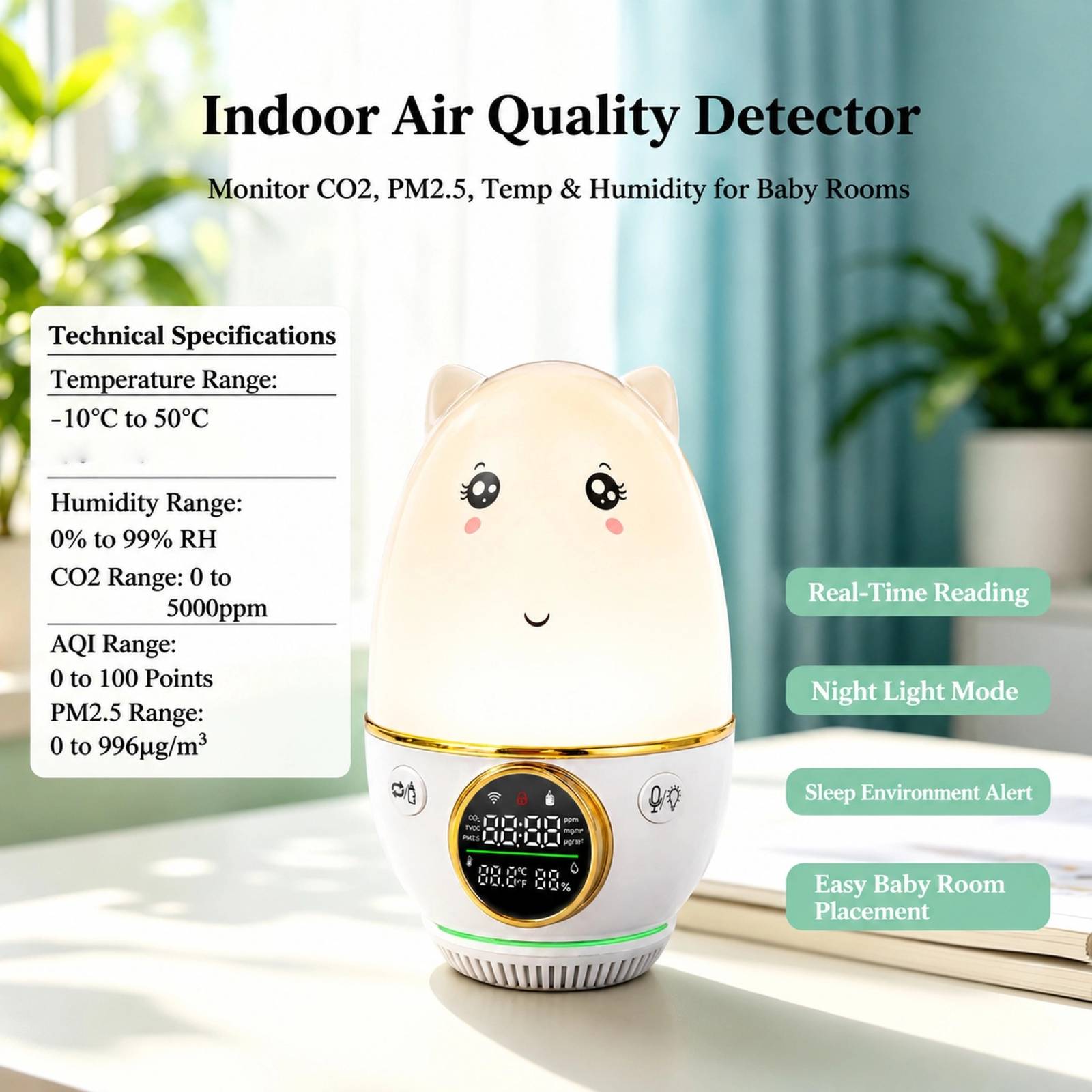 WIFI&APP HP-Smart Babyfoon voo - Audio Music Test recensie en prijs