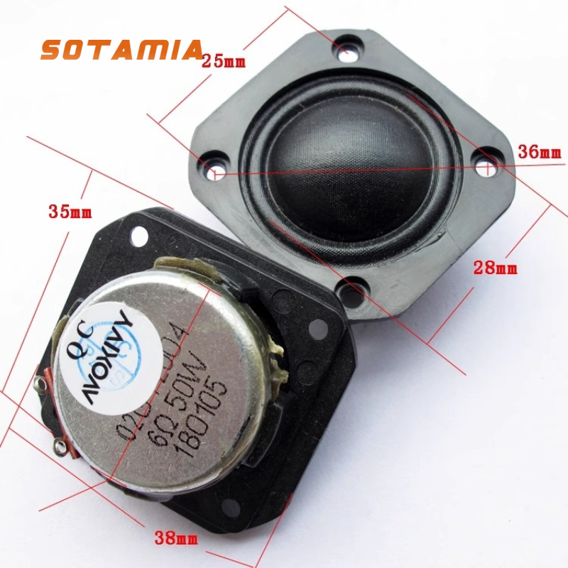 SOTAMIA 2PCS 1.25 Inch Mini Au - Audio Music System For Home recensie en prijs