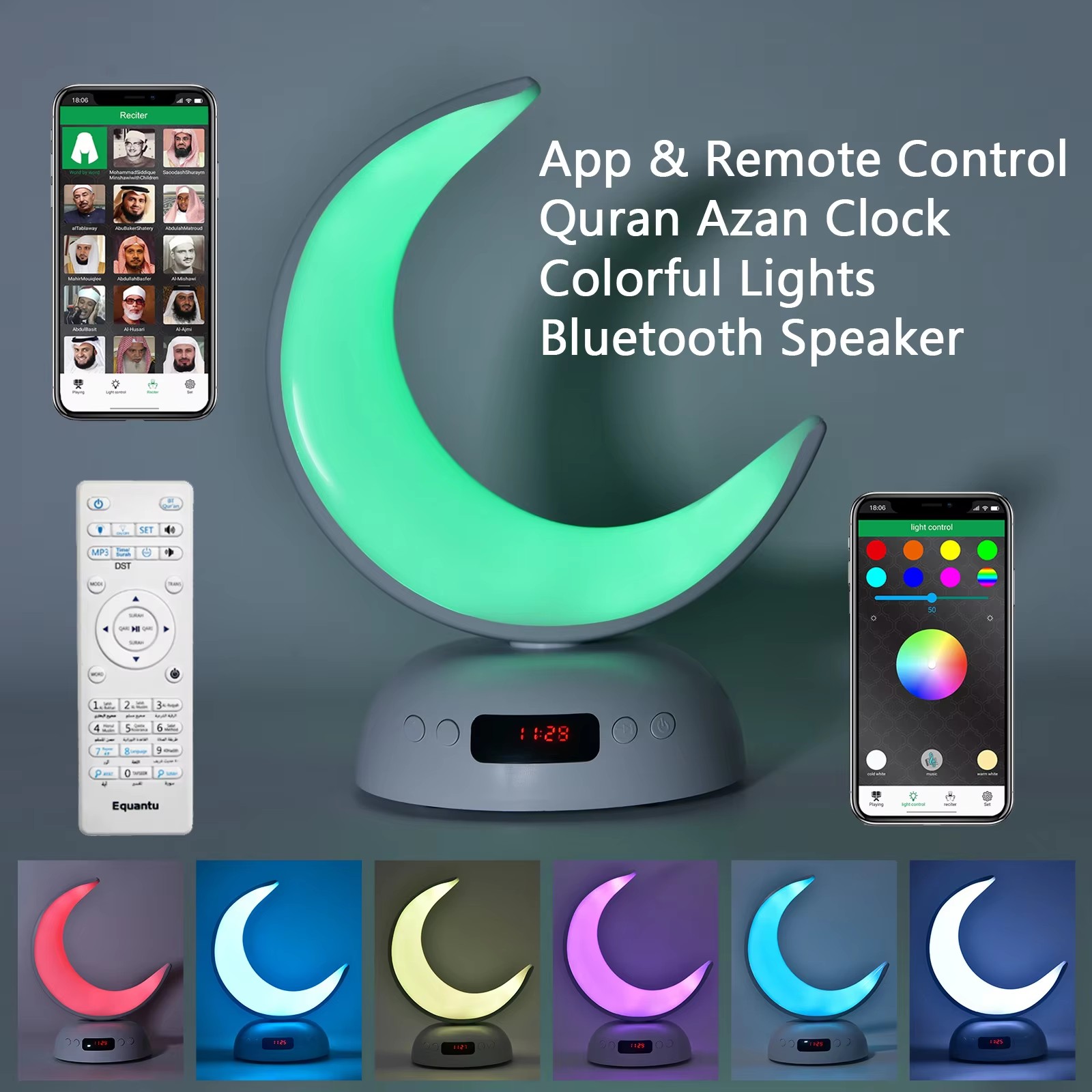 Koran Azan Klok Islam Moslim A - Audio Music Islamic recensie en prijs