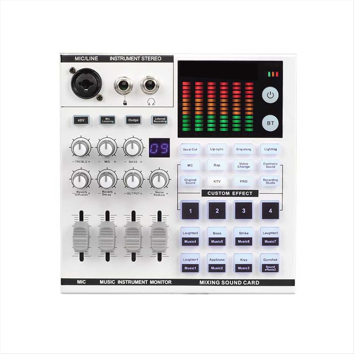 DTC5 SN800 Live Sound Card Voi - Audio And Music Mixer recensie en prijs