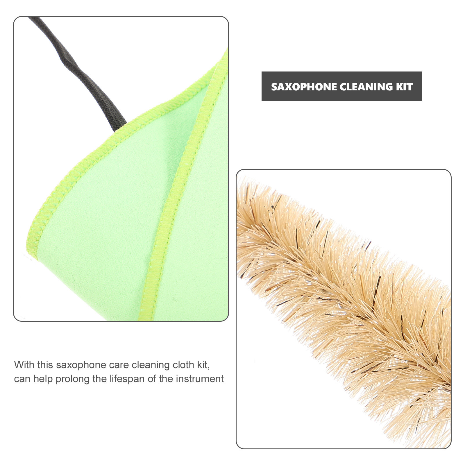 1 set saxofoonreinigingsset, i - Clarinet Care Kit recensie en prijs