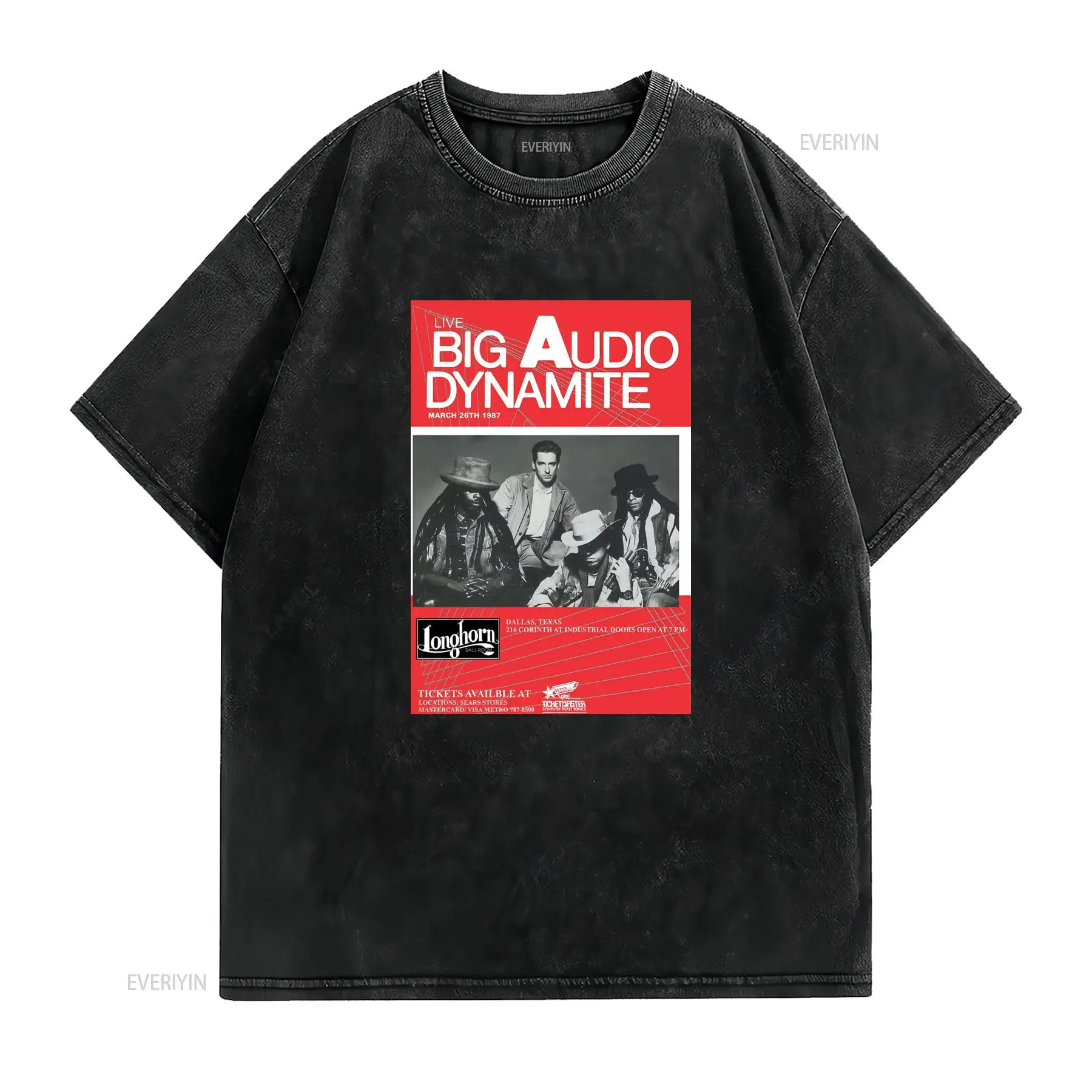 Big Audio Dynamite Logo T-shir - Audio Music Logo recensie en prijs