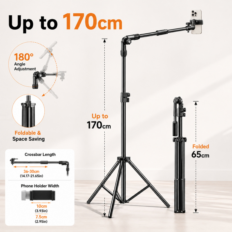 Zwaar uitgevoerd 360 °   Panor - Speaker Stand Tripod recensie en prijs